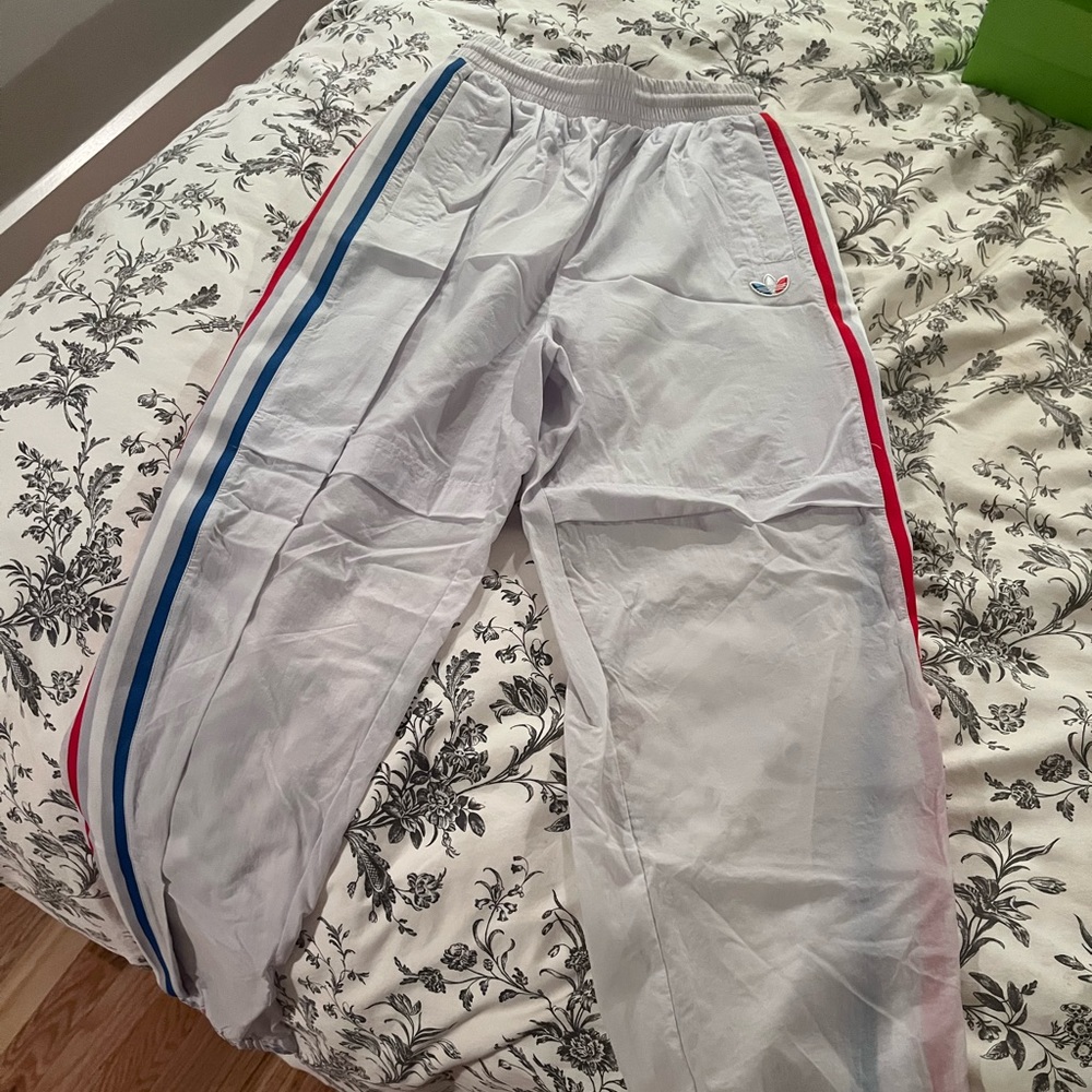 Adidas swishy pants